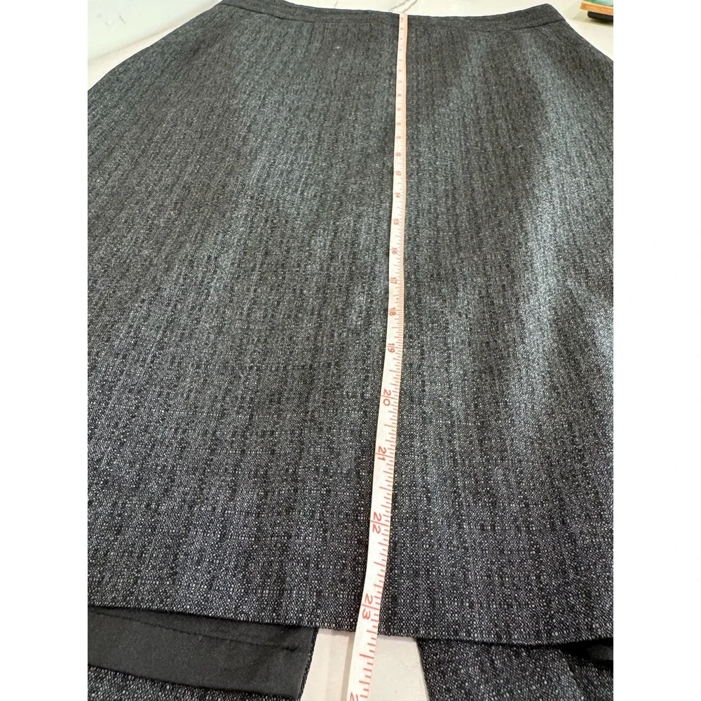 Ann Taylor‎ Pencil Skirt Size 6 Charcoal